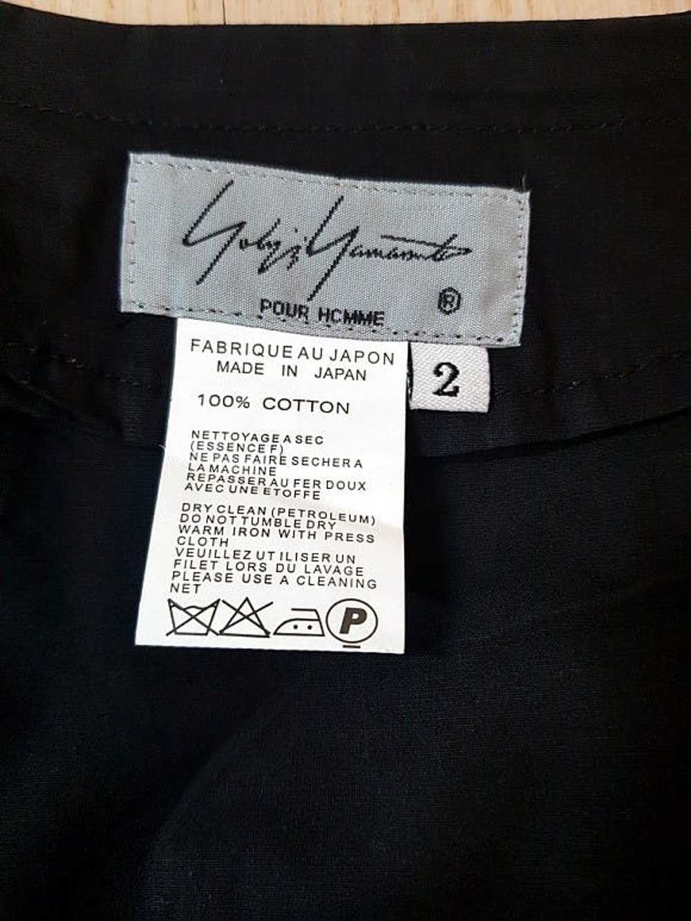 Yohji Yamamoto Yohji Yamamoto patch coat - image 7
