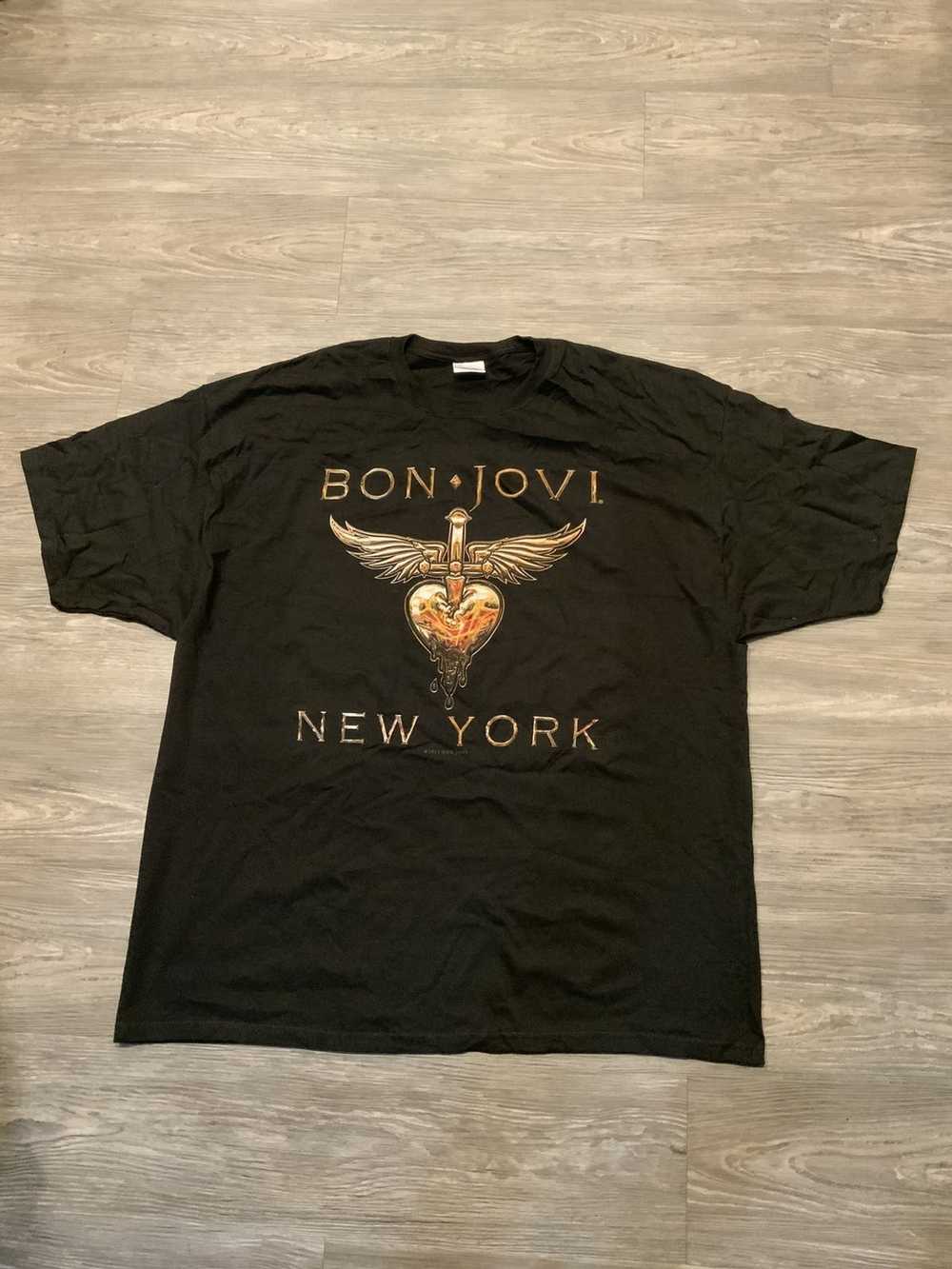 Band Tees × Bon Jovi Bon Jovi Live Tour 2011 New … - image 2