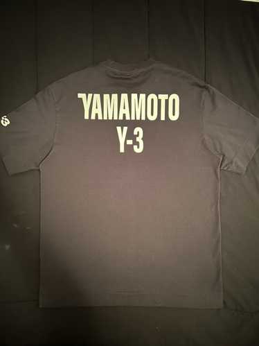 Adidas × Y-3 × Yohji Yamamoto Y-3 Back Logo Tee