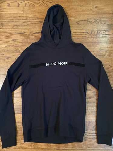 M+Rc Noir Velcro Logo Hoodie