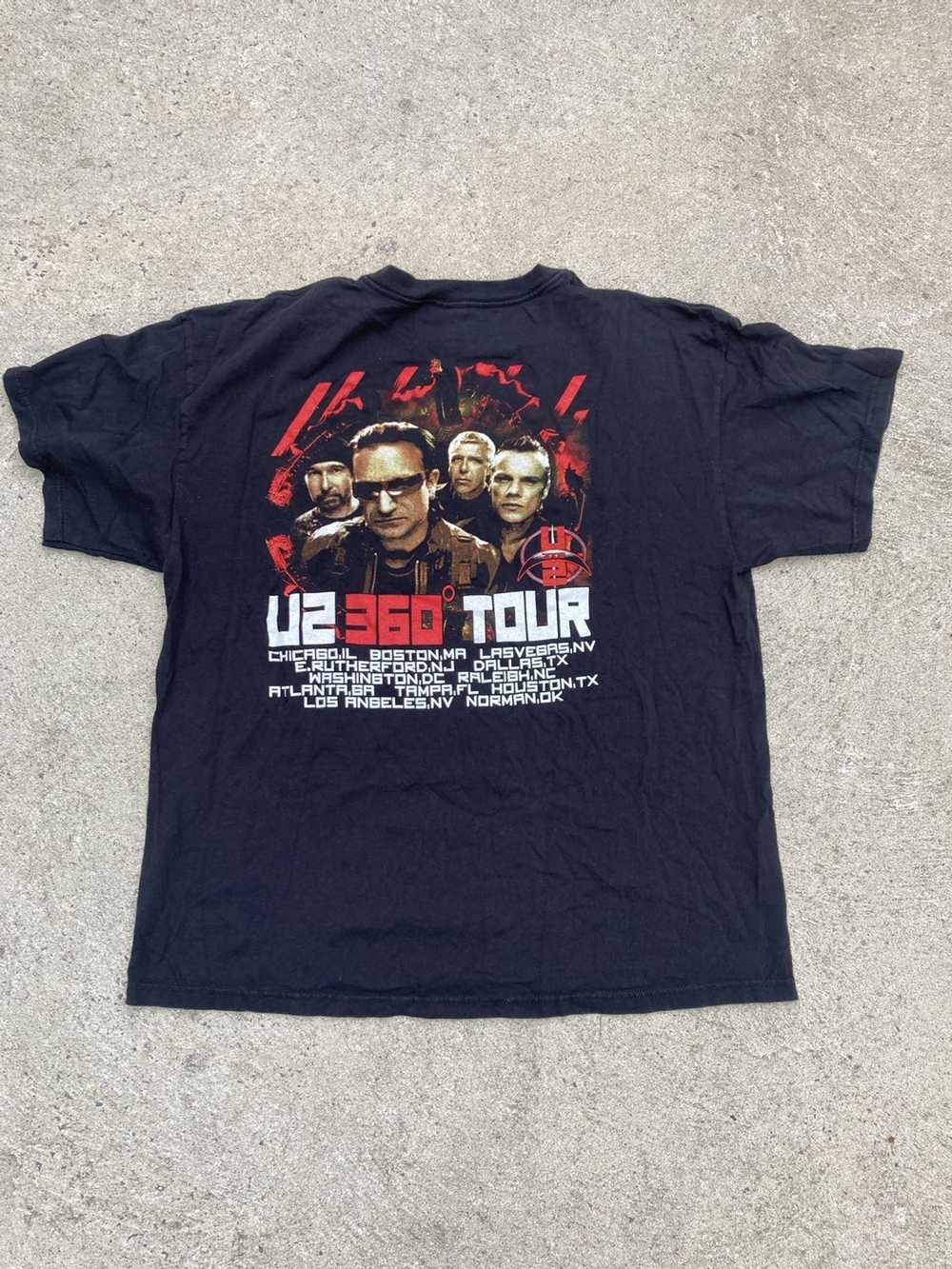 Band Tees × Vintage U2 Vintage USA 360 Tour Tee T… - image 2