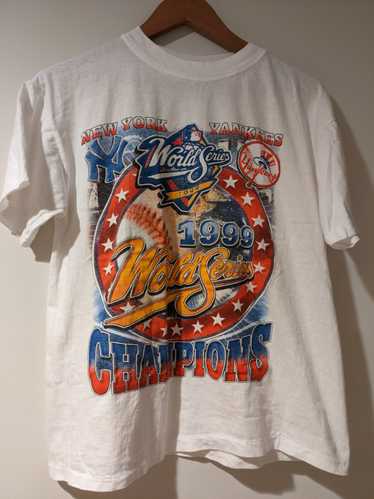 Vintage NY Yankees World Series Champions Shirt 1999 2000 Lee Size Medium