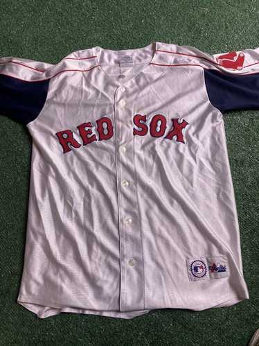 Men's Majestic Boston Red Sox #45 Pedro Martinez Navy Blue Alternate Flex  Base Authentic Collection MLB Jersey