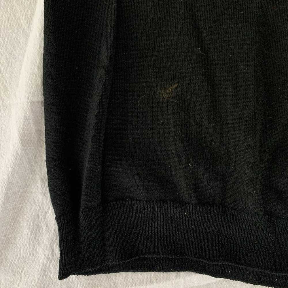 Roper Vintage black wool crewneck sweater - image 3