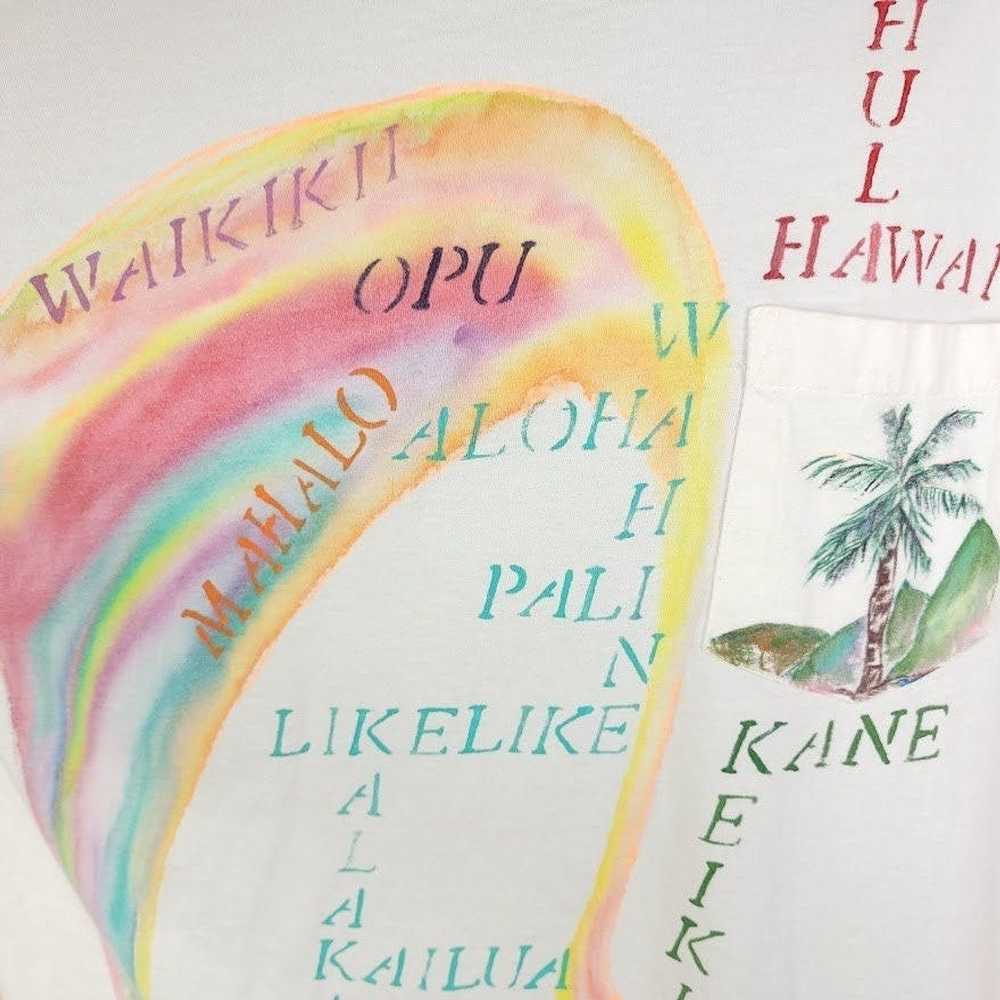 Vintage Hawaii Travel T Shirt Vintage 90s Palm Tr… - image 2