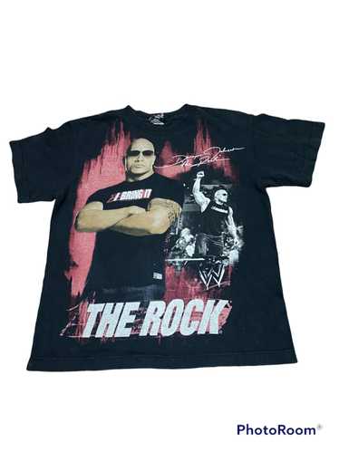 Wwe × Wwf RARE VINTAGE WWE THE ROCK T SHIRT