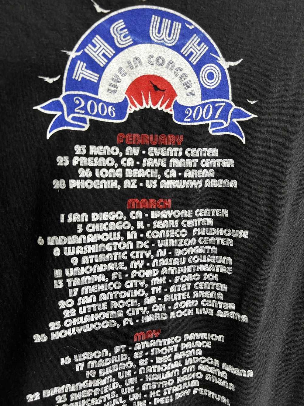 Band Tees × Rock T Shirt × Vintage 2006 2007 tour… - image 6