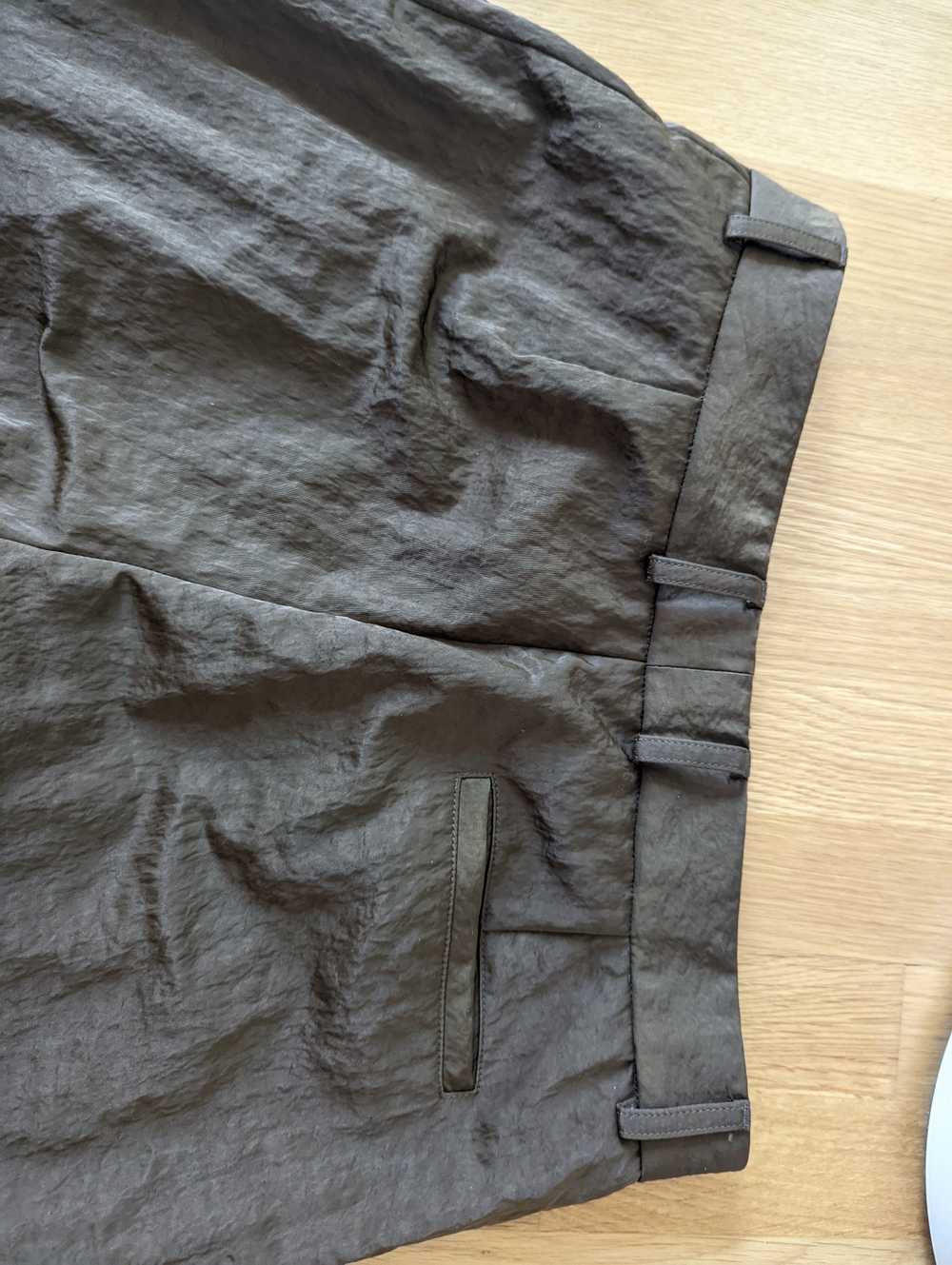 A Cold Wall Pleated Nylon Trousers - image 5