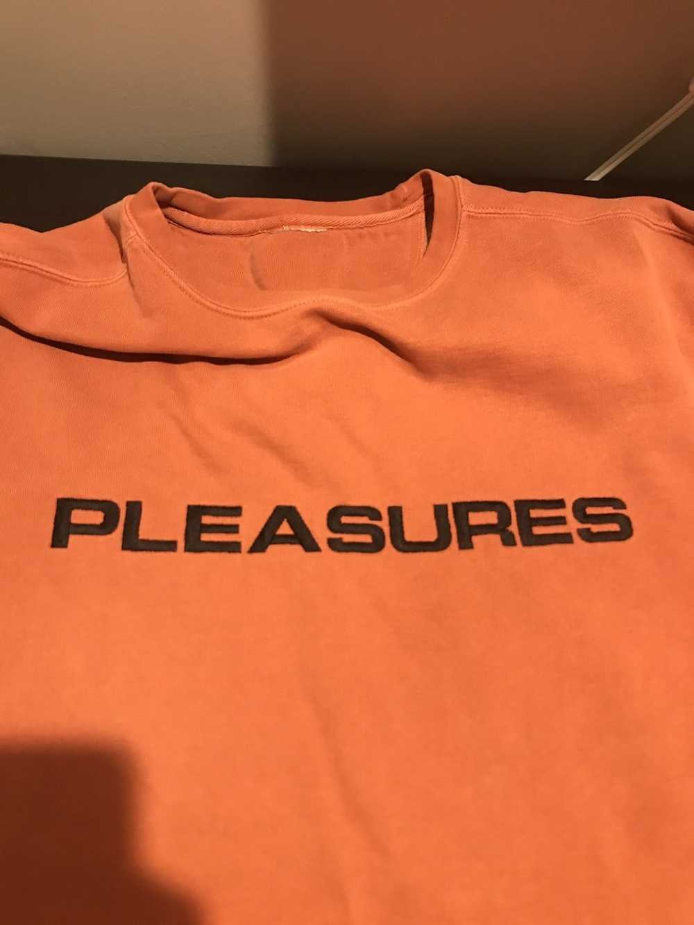 Pleasures Pleasures logo crewneck XL - image 2