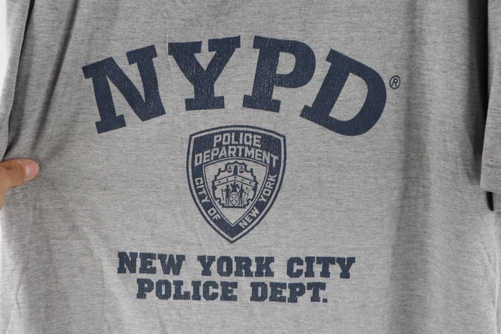 Vintage Vintage Distressed NYPD New York City Sho… - image 4