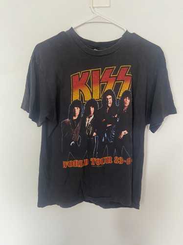 Vintage Vintage KISS 1983 Tour Band Tee - image 1