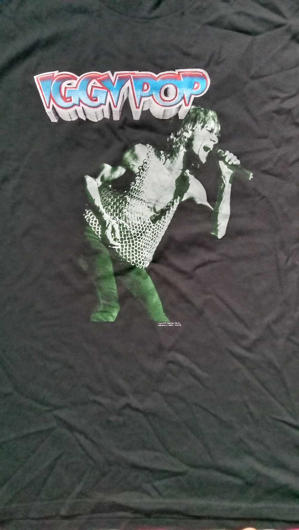 Band Tees × Rock T Shirt × Tour Tee Vtg 90s iggy … - image 4