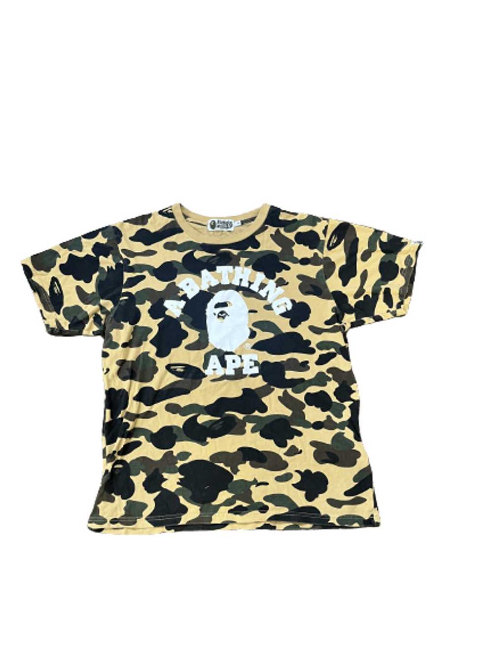 Bape BAPE 1ST CAMO COLLEGE TEE - image 1