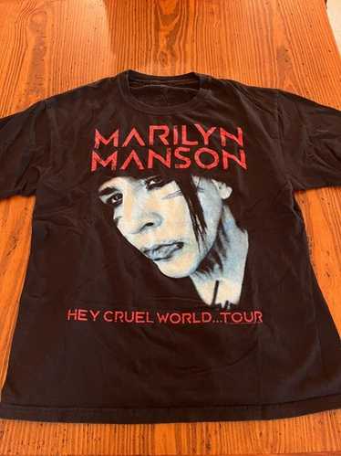 MARILYN MANSON 2016 WORLD TOUR Tシャツ L MARILYN MANSON 2016 WORLD TOUR Tシャツ L（楽天市場】VINTAGE