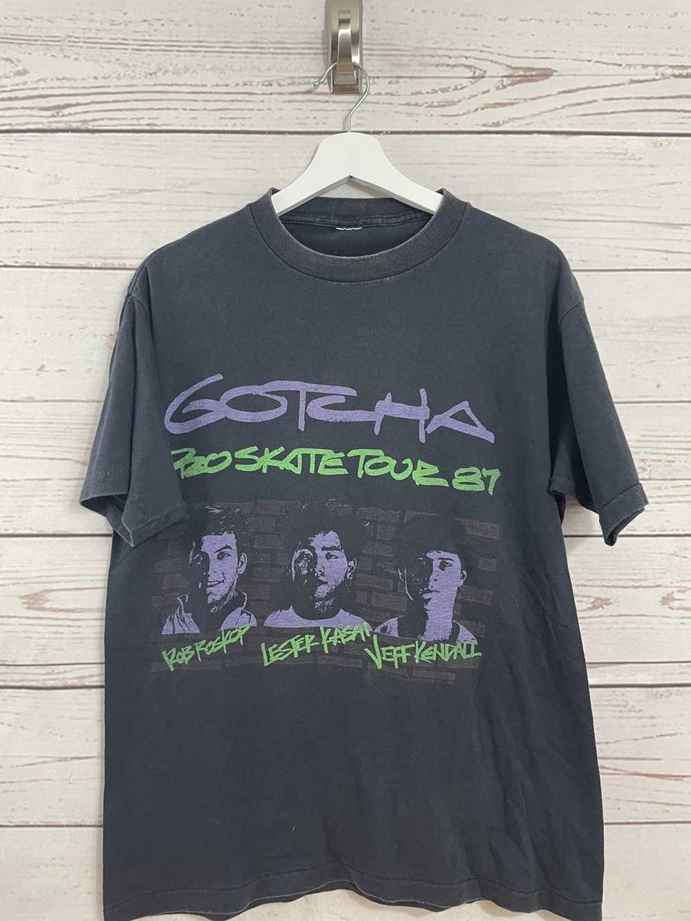 Gotcha × Vintage 1987 Gotcha Skateboards Tour Vin… - image 1