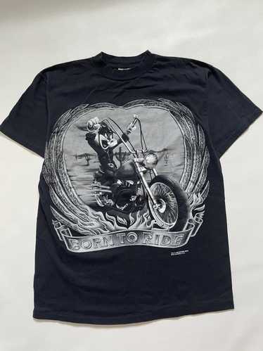 Harley Davidson × Streetwear × Warner Bros Vintage