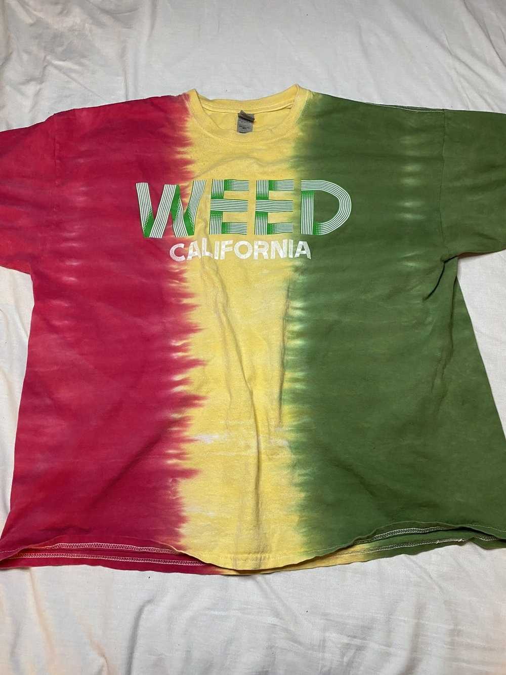 Weed, Oversized tie-dye t-shirt – Stoner City Rollers