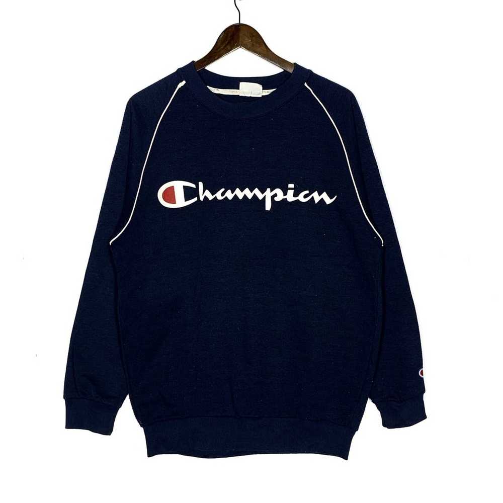 Champion Champion sweatshirt big logo nice design - image 1