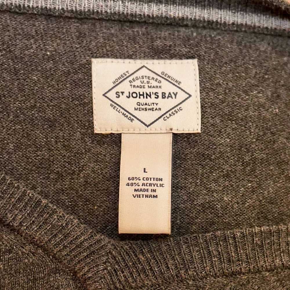 St. Johns Bay St. John's Bay V Neck Sweater in La… - image 4