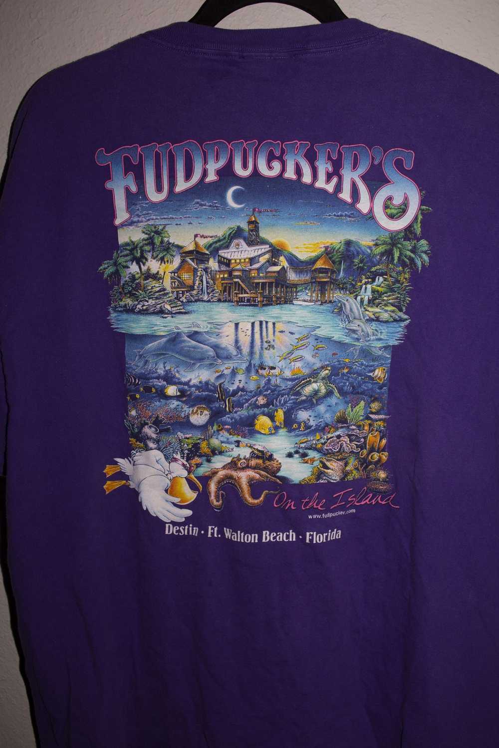 Vintage 90s Fudpuckers T-Shirt - image 2