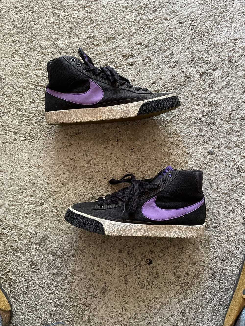 Nike nike black and purple blazers - image 2
