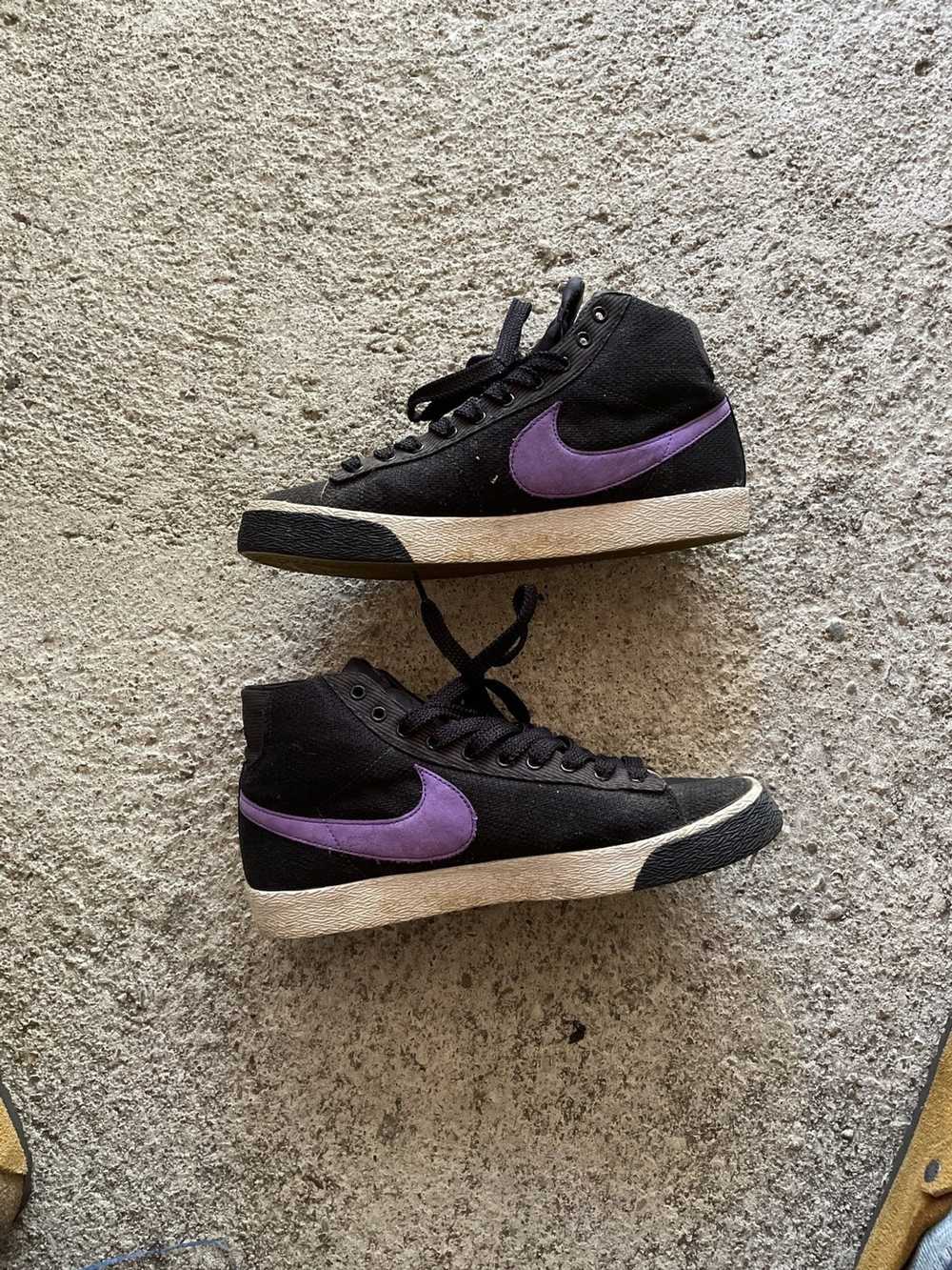 Nike nike black and purple blazers - image 3