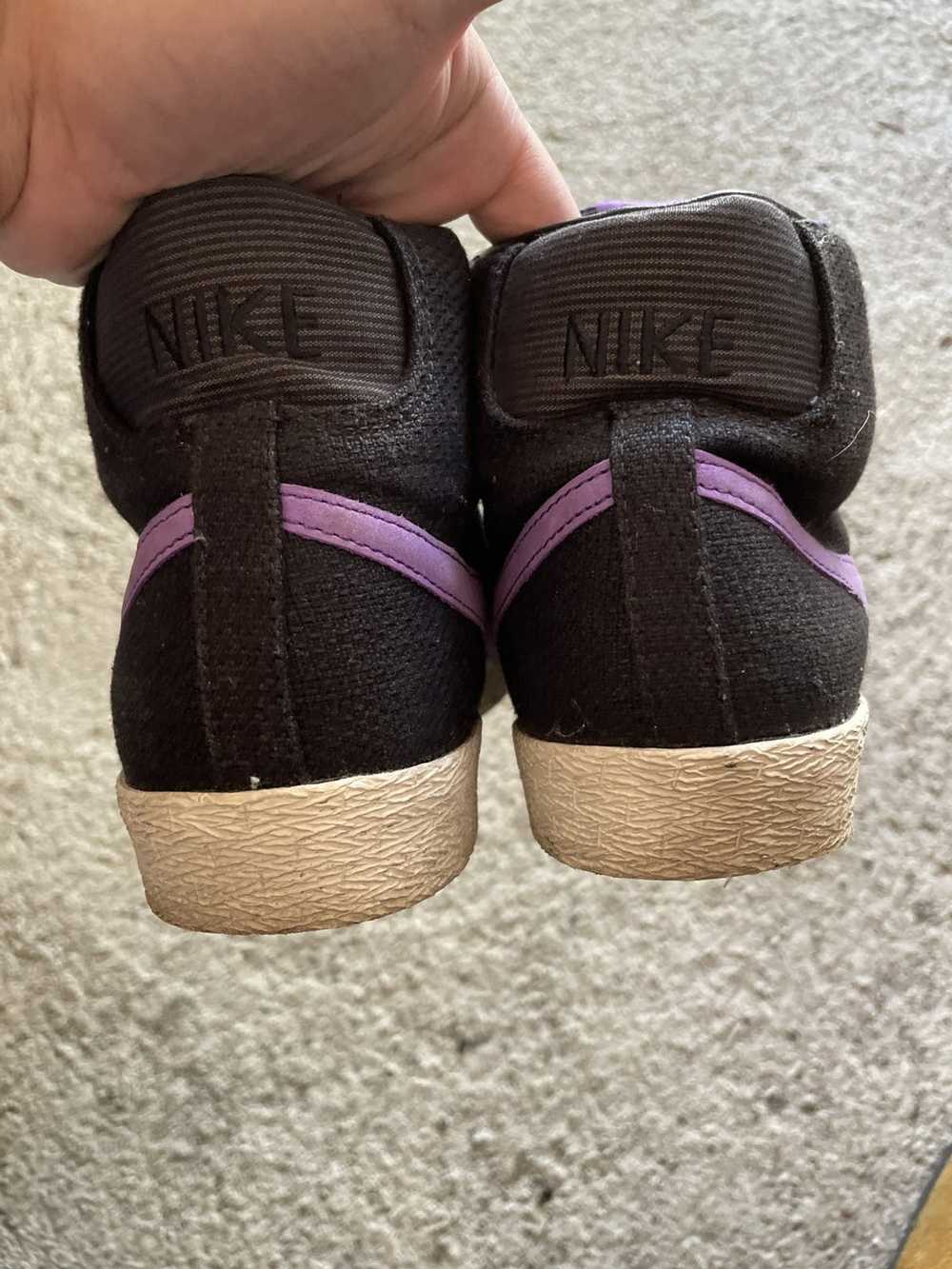 Nike nike black and purple blazers - image 4