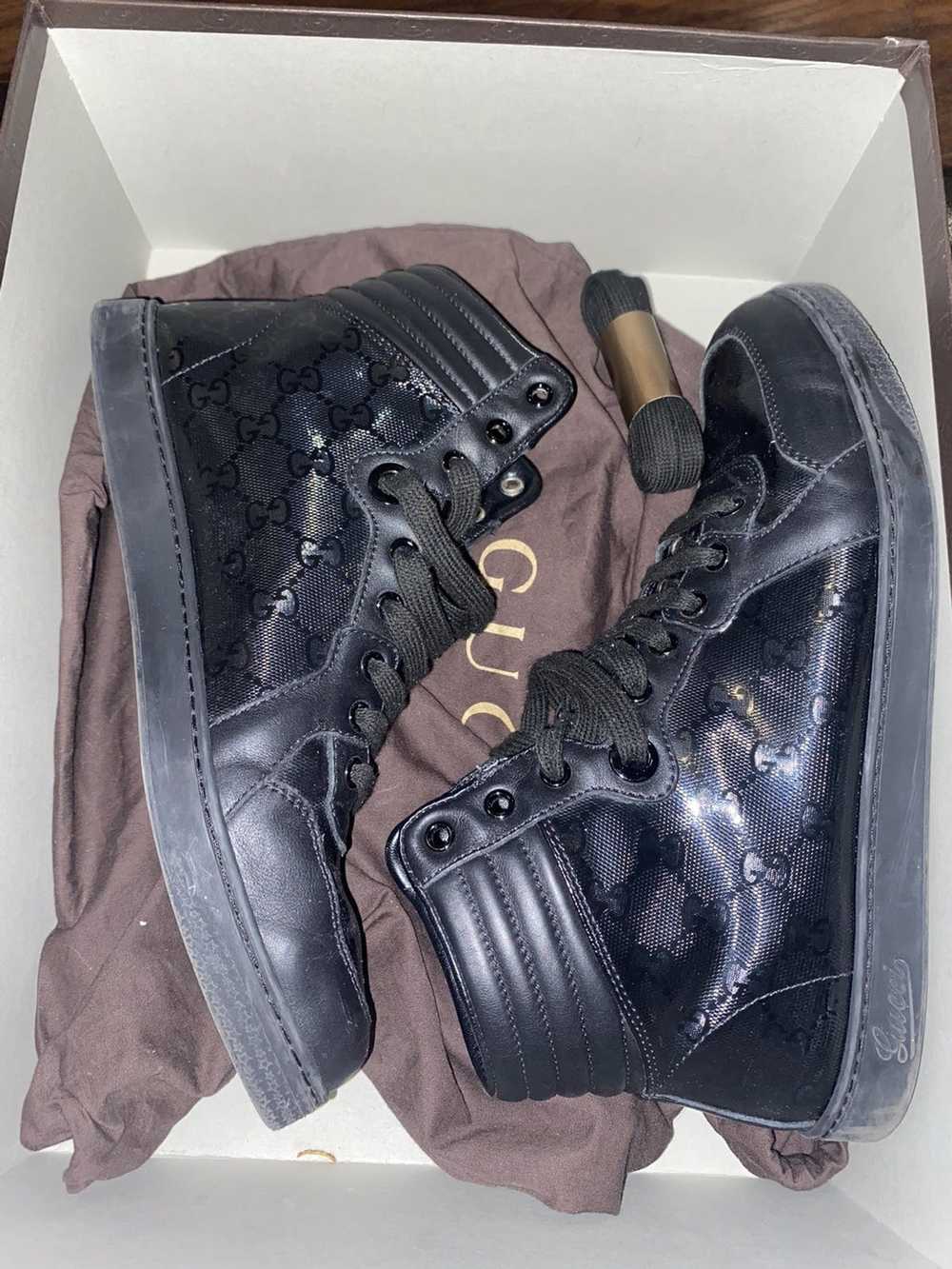 Gucci Gucci high top sneakers - image 2