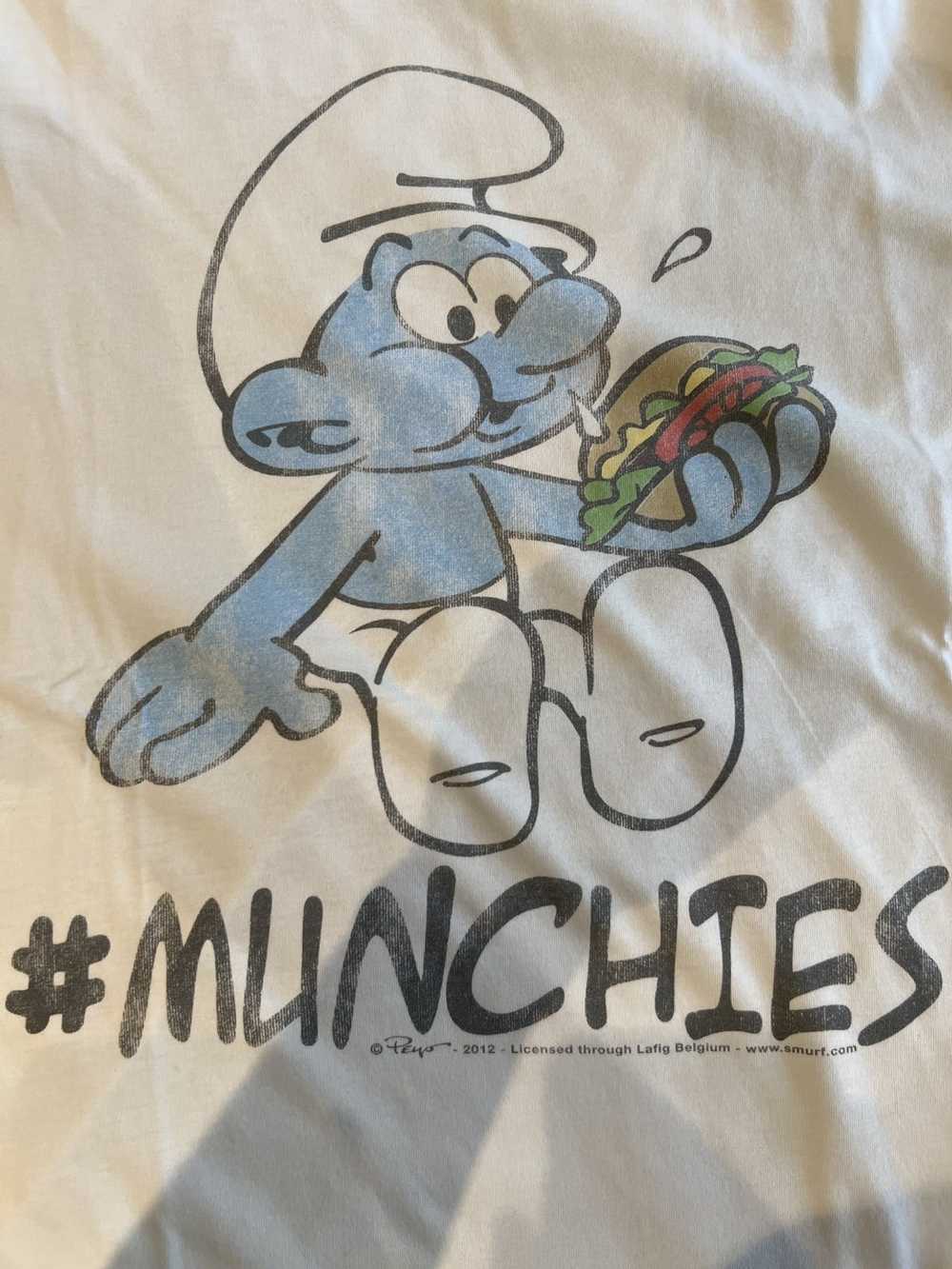 Junk Food × Vintage Smurfs T Shirt - image 1