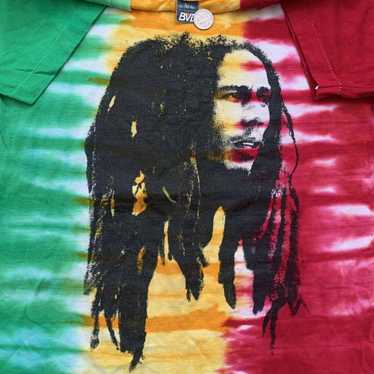 Bob Marley Men T-Shirt Medium White The Wailers Movement Of The Jah People  Tee