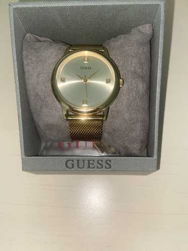 Guess Gold Tone Stainless Steel Guess Watch