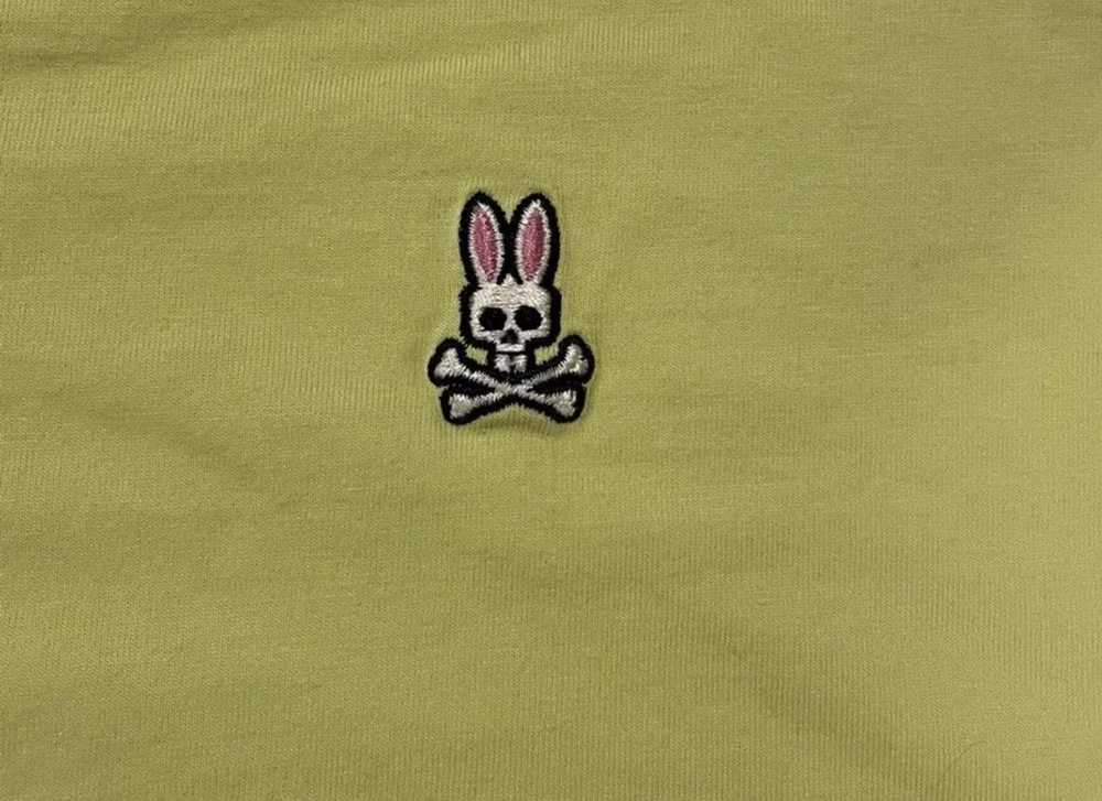 Psycho Bunny Psycho Bunny Mens V-Neck T-Shirt Gre… - image 2