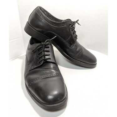 Nunn Bush Men's Baker Street Plain Toe Oxford Black 10 M