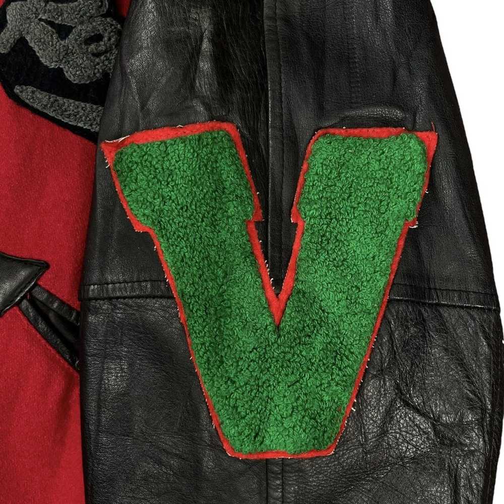 Reebok × Varsity Jacket × Vintage Vintage 90s Ree… - image 5