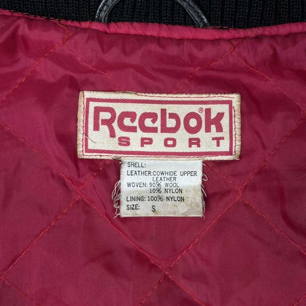 Reebok × Varsity Jacket × Vintage Vintage 90s Ree… - image 9