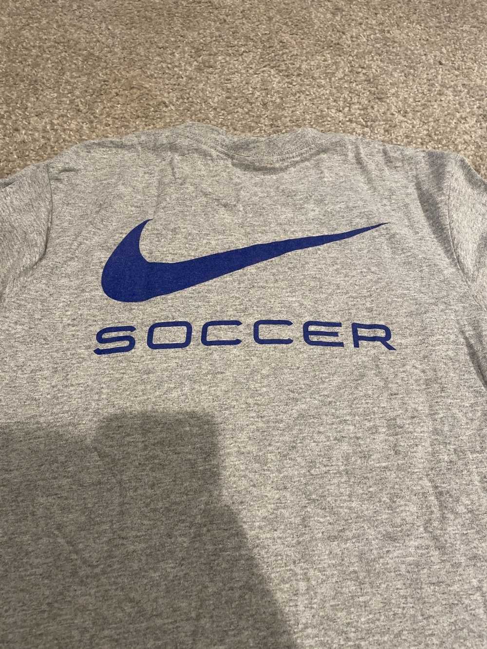 Nike × Vintage Early 2000s Vintage Nike Soccer Tee - image 4