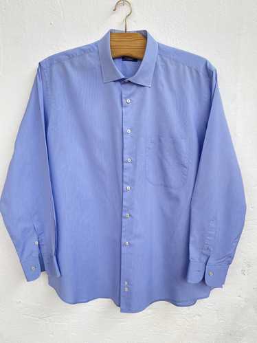 Burberry 🔥 blue Burberry shirt size xxl / xxxl lu