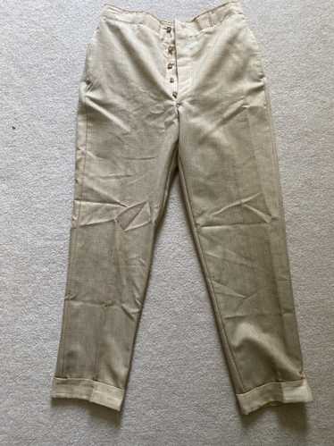 French Antique Long Johns Sweat Pants Sports Pants 1920s Vintage