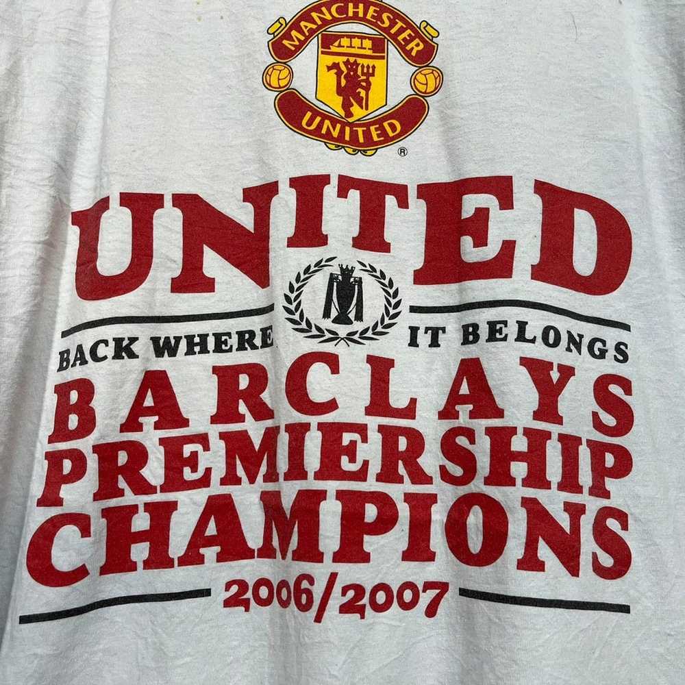 Manchester United × Vintage Vintage 2006 - 2007 M… - image 6