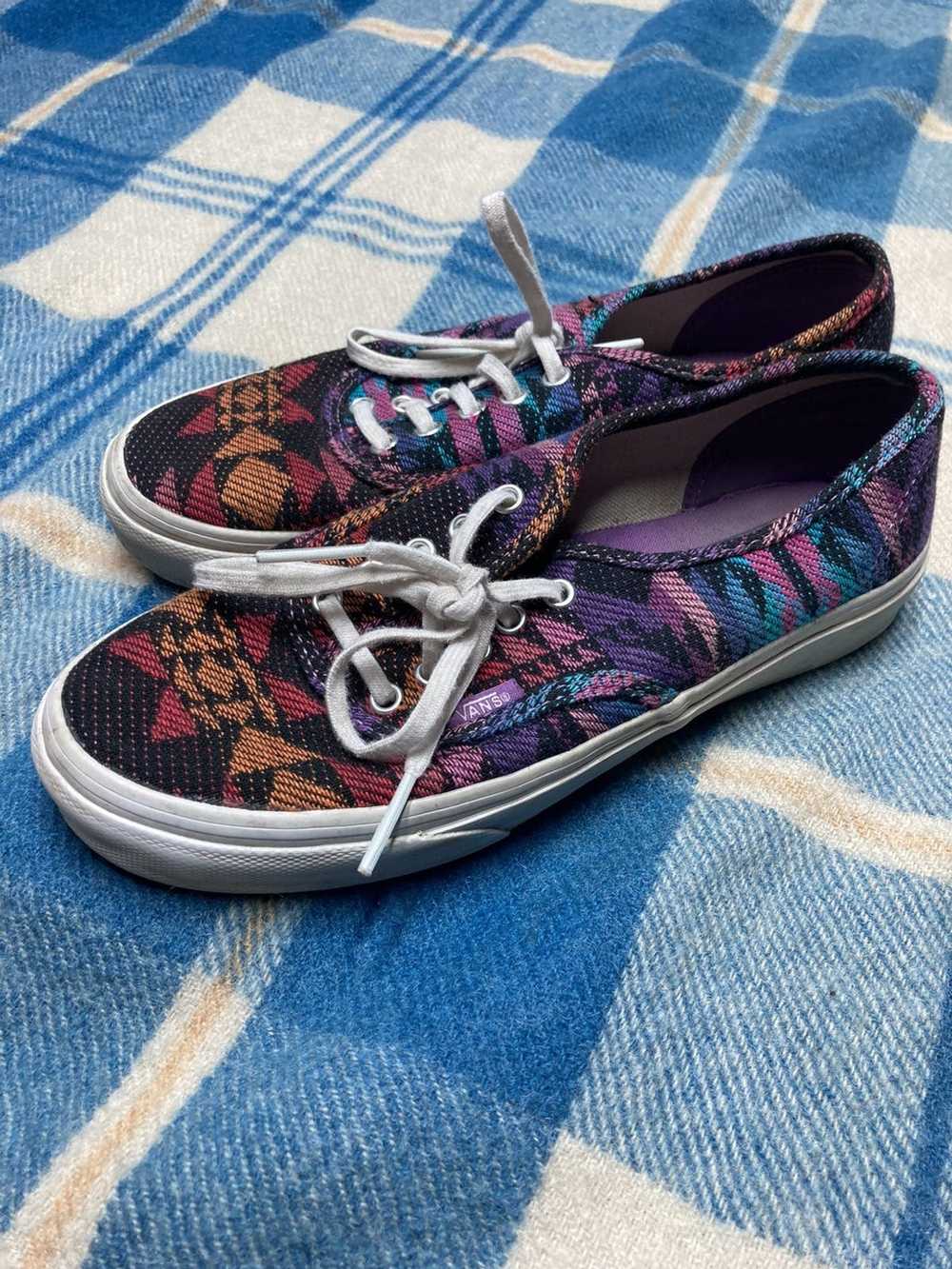 Streetwear × Vans × Vintage Vans shoes aztec desi… - image 1