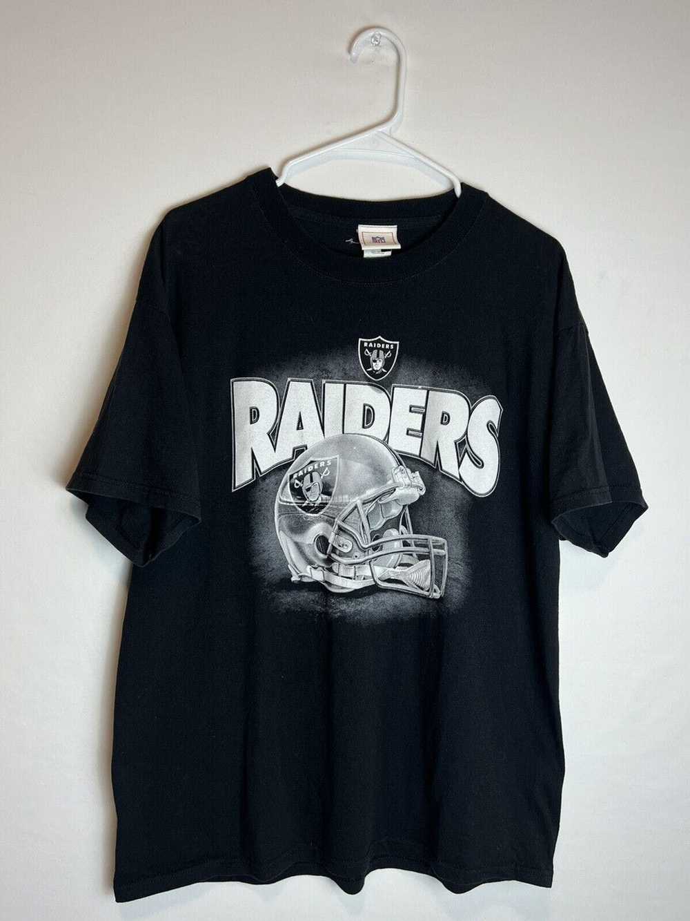 Vintage 00s Black NFL Oakland Raiders Hoodie - Large Cotton– Domno Vintage