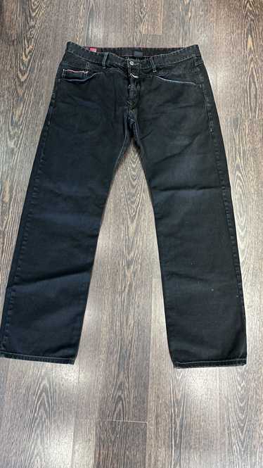 Marithe Francois Girbaud black denim jean