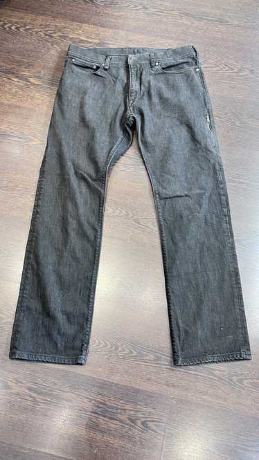Neil Barrett standard fit black jean