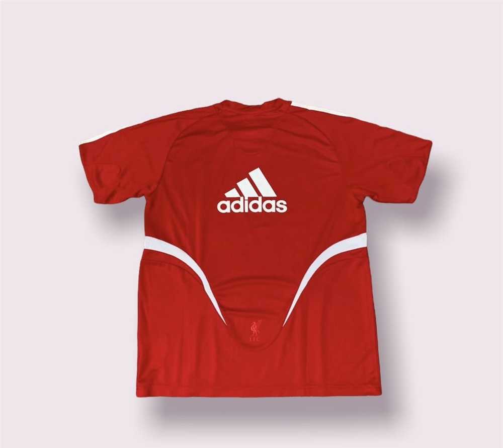 Liverpool × Soccer Jersey Vintage Adidas Liverpoo… - image 2