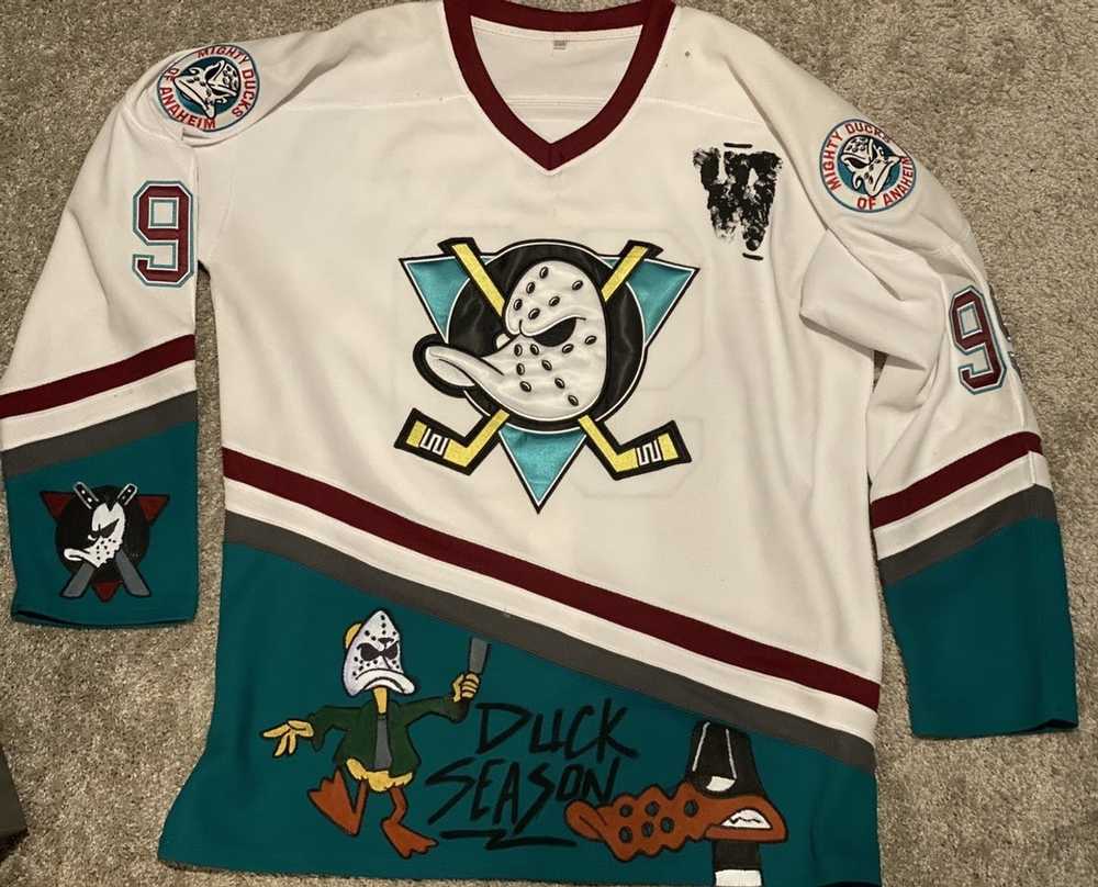 Custom × Streetwear Anaheim Ducks Custom Painted … - image 1