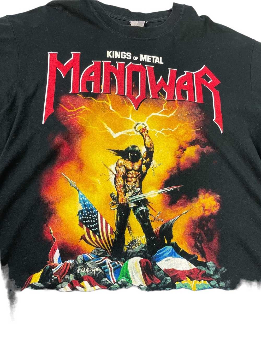 Vintage Vintage Manowar Kings Of Metal T-shirt - image 5