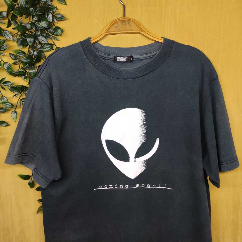 Alien Workshop × Vintage Vtg 90s BESCHWA T-Shirt … - image 6