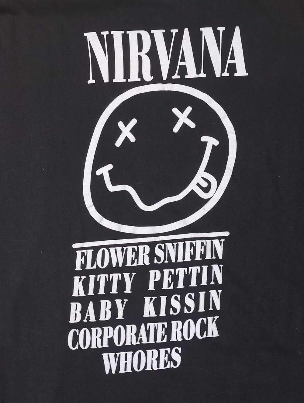 Band Tees × Nirvana × Vintage NIRVANA​ VINTAGE​ S… - image 6