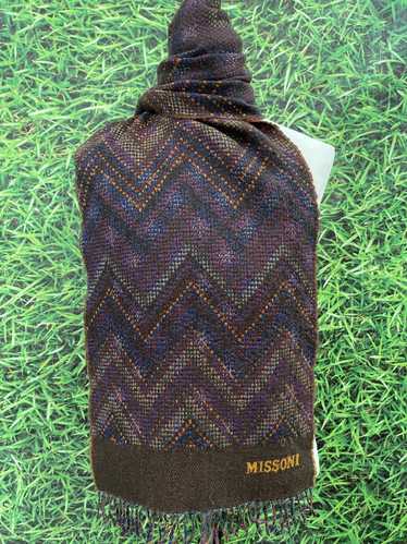 Missoni Missoni Scarf Made In Italy 100% Lana Wool