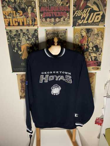 Vintage 90s Georgetown Hoyas Spellout Starter Jacket – Thieves Market  Vintage